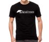 Camiseta Clássica Metal Horse Masculina - Preta