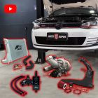 Kit Upgrade Plug&Play Stage 4 - Volkswagen GOLF GTI MK7 EA888 - Intake Carbono, PCV, Intercooler, Turbina Completa