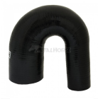 Mangote em Silicone Redutor Tipo U Curva 180º graus 2-3/4" para 2-1/2" polegadas (70mm para 63mm)