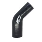 Mangote em Silicone Redutor Curva 45° graus 2-1/2" para 2" polegadas (63mm para 51mm) x 102mm