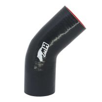 Mangote em Silicone Redutor Curva 45° graus 3-1/4" para 3" polegadas (83mm para 76mm) x 125mm