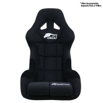 Banco Racing One Pequeno Homologado FIA 8855-1999 - Preto
