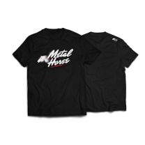 Camiseta Masculina Metal Horse Graffiti - Preta
