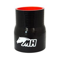 Mangote em Silicone Redutor Reto 3" para 2-1/2" polegadas (76mm para 63mm) x 100mm