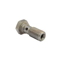 Parafuso Simples Curto 24mm para Banjo rosca M12*1.25 - Inox