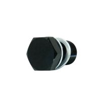Parafuso Simples Longo 32mm para Banjo rosca Métrica M16*1,5 - Preto