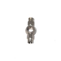 Conexão tipo Banjo Dupla 3AN / AN3 para Parafuso 4AN - 11.2mm Reta para Mangueira PTFE - Inox