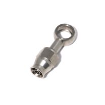 Conexão tipo Banjo 4AN / AN4 para Parafuso 4AN - 11.2mm Reta para Mangueira PTFE - Inox