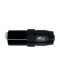 Conexão de Engate Rápido SAE 5/16" Reta para Mangueira Aeroquip 6AN / AN6 - Preto