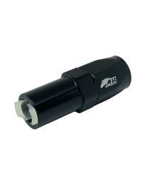 Conexão de Engate Rápido SAE 5/16" Reta para Mangueira Aeroquip 8AN / AN8 - Preto