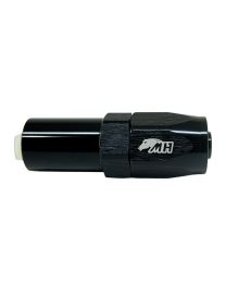 Conexão de Engate Rápido SAE 5/16" Reta para Mangueira Aeroquip 8AN / AN8 - Preto