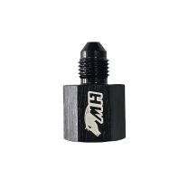 Tampão Macho Cônico 3AN / AN3 com saída Fêmea NPT 1/8" para sensores - Preto