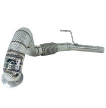 Downpipe com Inconel para VW UP TSI 1.0 EA211 - INOX