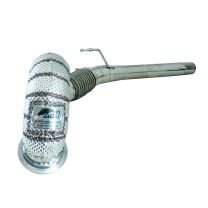 Downpipe com Inconel para Audi A3 TFSI 1.8 180cv 2013 a 2016 - INOX