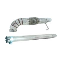 Downpipe com Inconel para VW Jetta Fusca TSI 2.0 211cv - INOX