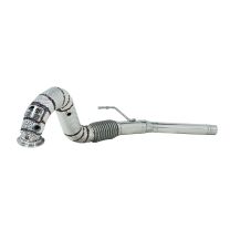Downpipe com Inconel para VW Nivus Polo Virtus T-Cross TSI 1.0 EA211 MQB 128cv - INOX
