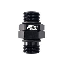 Adaptador Macho Oring Giratório 8AN / AN8 para Macho Oring 8AN / AN8 - Preto