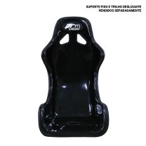 Banco Racing One Médio Rally Homologado FIA 8855-1999 - Preto