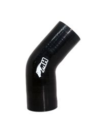 Mangote em Silicone Redutor Curva 45° graus 3" para 2-3/4" polegadas (76mm para 70mm) x 125mm