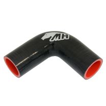 Mangote em Silicone Curva 90º graus 1-1/2" polegadas (38mm) x 100mm