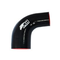 Mangote em Silicone Redutor Curva 90º graus 3" para 2" polegadas (76mm para 51mm) x 125mm