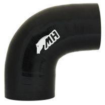 Mangote em Silicone Redutor Curva 90° graus 3-1/4" para 3" polegadas (83mm para 76mm) x 125mm
