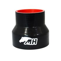 Mangote em Silicone Redutor Reto 4" para 3" polegadas (102mm para 76mm) x 100mm
