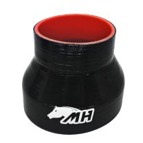 Mangote em Silicone Redutor Reto 5" para 3-1/2" polegadas (127mm para 89mm) x 100mm