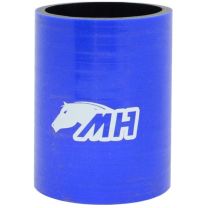 Mangote em Silicone Reto 2-3/4" polegadas (70mm) x 100mm Azul