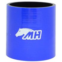 Mangote em Silicone Reto 3-1/2" polegadas (89mm) x 100mm Azul