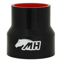Mangote em Silicone Redutor Reto 3-1/2" para 2-3/4" (89mm para 70mm) x 100mm