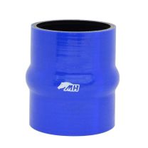 Mangote em Silicone Reto com Hump 3" polegadas (76mm) x 100mm Azul