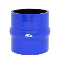 Mangote em Silicone Reto com Hump 3-1/2" polegadas (89mm) x 100mm Azul
