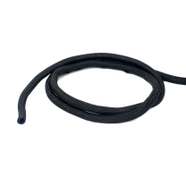 Conduíte Elétrico de Malha Náutica Auto Fechamento (Self-Rolled) 19mm - Preto