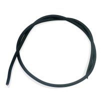 Conduíte Elétrico de Malha Náutica Auto Fechamento (Self-Rolled) 5mm - Preto