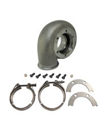 Caixa Quente para Garrett GTX3584 (Exclusivo 3584) V-Band A/R 1.01 EQPN# 740902-0066