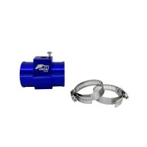Adaptador Fêmea NPT 1/8" para Sensor de Água com Entradas e Saídas 42mm - Azul