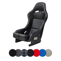 Banco Street com Revestimento em Couro Sintético PVC Preto Metal Horse